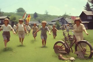 六零后童年生活的现代诗句 六零后的童年生活图片