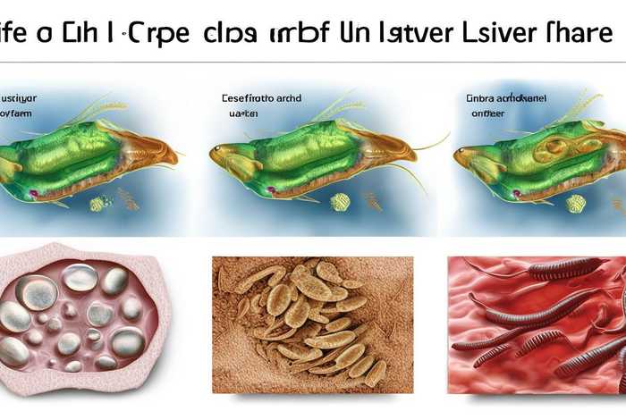 肝吸虫的生活史过程，肝吸虫的生活史过程图片