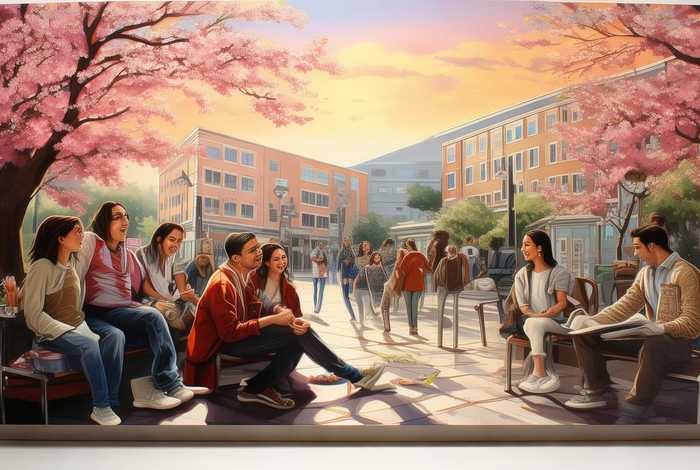 表现校园生活的绘画作品(表现校园生活的绘画作品有哪些) 表现校园生活的绘画作品(表现校园生活的绘画作品有哪些)