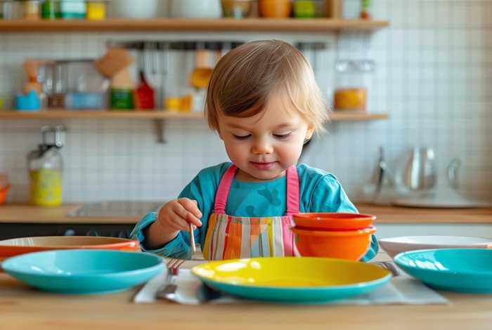 摆放餐具是几岁孩子的生活技能、摆放餐具是几岁孩子的生活技能呢