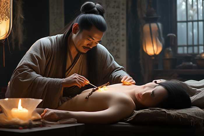 艾古灸生活秀图片（艾灸古代图片）