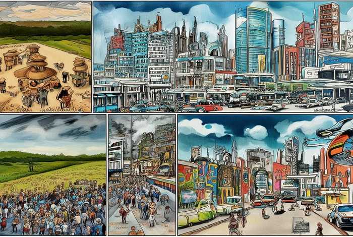 近代社会生活的变迁手抄报（近代社会生活的变迁手抄报模板）