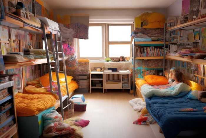 关于宿舍生活的英语作文；关于宿舍生活的英语作文初一