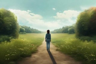 不要去羡慕别人的生活走自己的路，不要去羡慕别人的生活