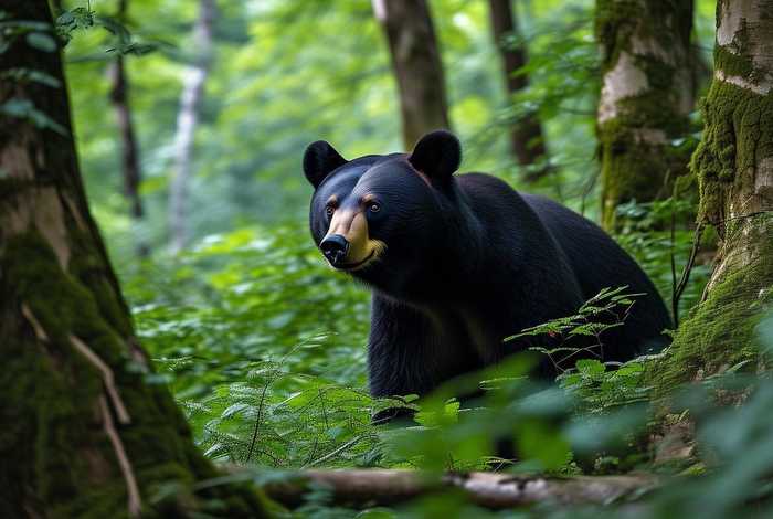 河南有野生黑熊吗（河南有野生黑熊吗图片）