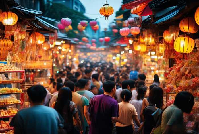 福建夜生活照片（福建夜市图片）