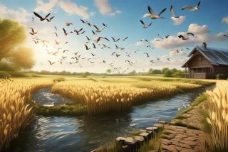 关于农村生活的诗句，关于农村生活的诗句唯美