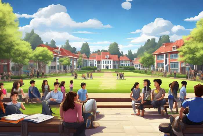 关于校园生活的片段描写；关于校园生活的片段描写作文