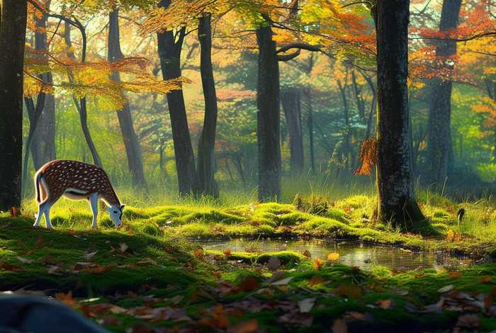 梅花鹿的生活环境简单描述出来、梅花鹿的生活环境简单描述出来的句子