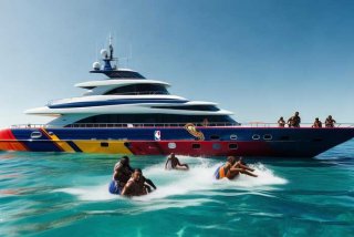 nba球员的游艇（nba球员游泳）