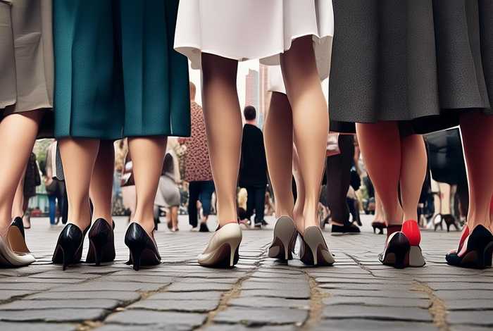 高跟鞋是我们生活中常见的事物 - 高跟鞋是我们生活中常见的事物,有一天