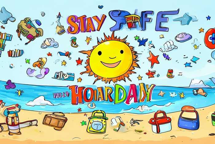 关于假期安全的手抄报 关于假期安全的手抄报铅笔画