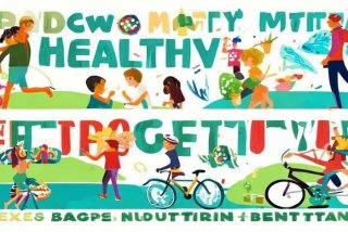 关于健康生活的手抄报图片 关于健康的手抄报图片 很简单