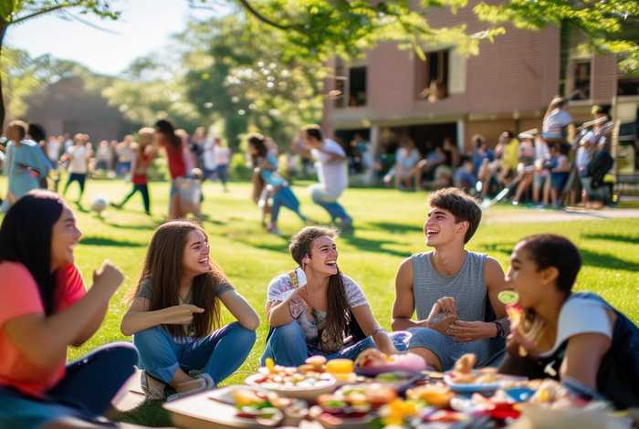 快乐的校园生活500字；快乐的校园生活500字左右