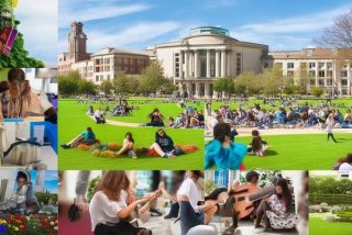 多彩大学生活作文、多彩的大学生活作文英语翻译