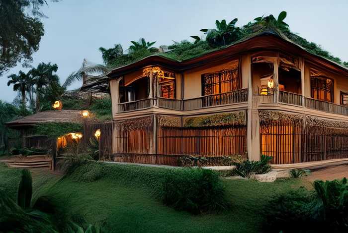 非洲有钱人家 非洲有钱人家的房子