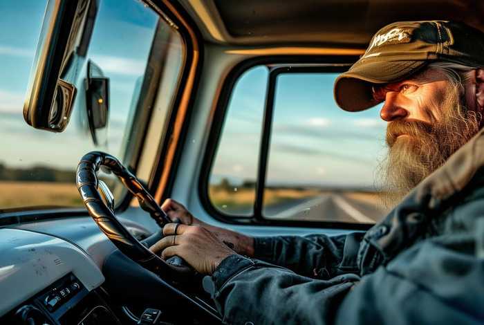 货车司机的生活日常、大货车司机日常生活