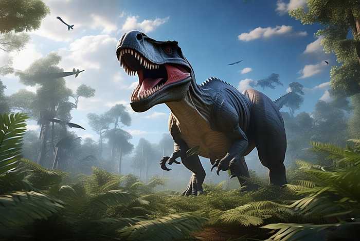 霸王龙生活时代、霸王龙生活时代是什么样