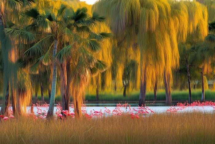 火烈鸟生活的地方有什么树? 火烈鸟生活的地方有什么树木 火烈鸟生活的地方有什么树? 火烈鸟生活的地方有什么树木