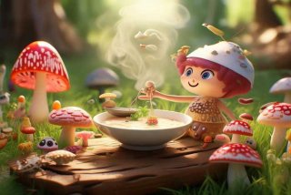 安安的幸福生活蘑菇，安安的幸福生活蘑菇汤