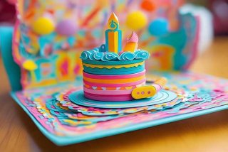 立体生日贺卡手工制作教程 - 立体生日贺卡手工制作教程简单