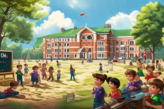 俄语作文（俄语作文我们的学校60个词）