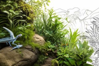 壁虎的生活环境图片、壁虎的生活环境图片简笔画