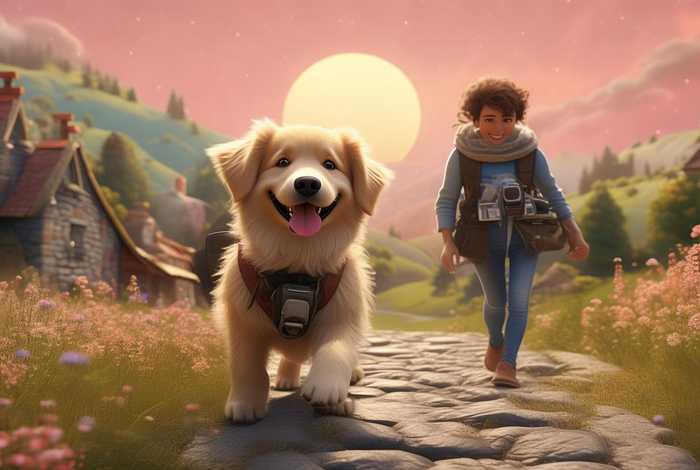 狗狗和人旅行、狗狗和人旅行的故事