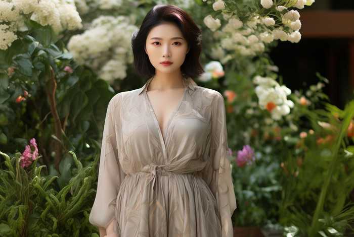 江珊最近生活照裙装；江珊最近生活照裙装图片