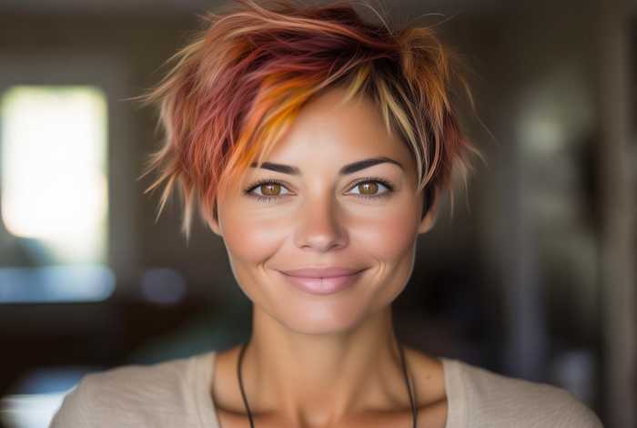 短发生活照片真实图片，短发生活照片真实图片高清