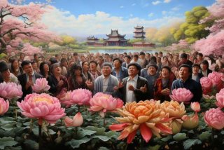 彩色的中国朗诵稿子完整版（彩色的中国朗诵稿子完整版视频）