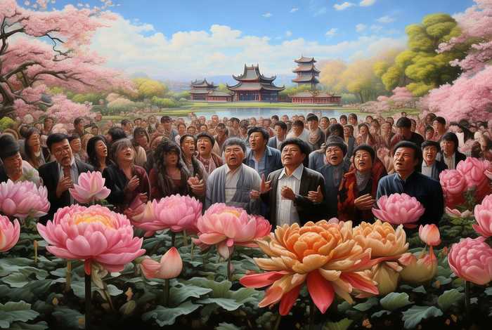 彩色的中国朗诵稿子完整版（彩色的中国朗诵稿子完整版视频）