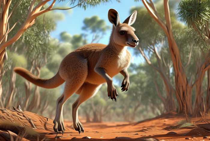 袋鼠生活在哪儿？；袋鼠生活在哪里？有什么特征