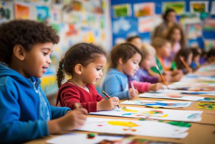 《校园生活》绘画作品（《校园生活》绘画作品一年级）