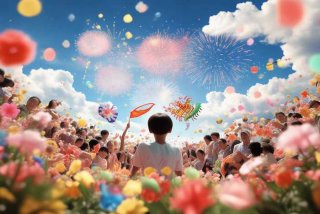 感悟生活kz；感悟生活快乐成长国庆节图画