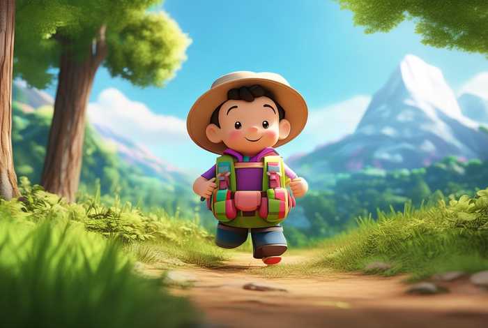 贝贝生活日记中文版贝贝去远足 - 贝贝生活日记动画片中文版