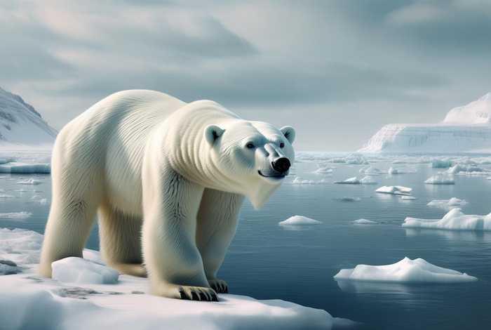 北极熊生活在南极还是北极为什么，北极熊生活在南极还是北极为什么不会灭绝