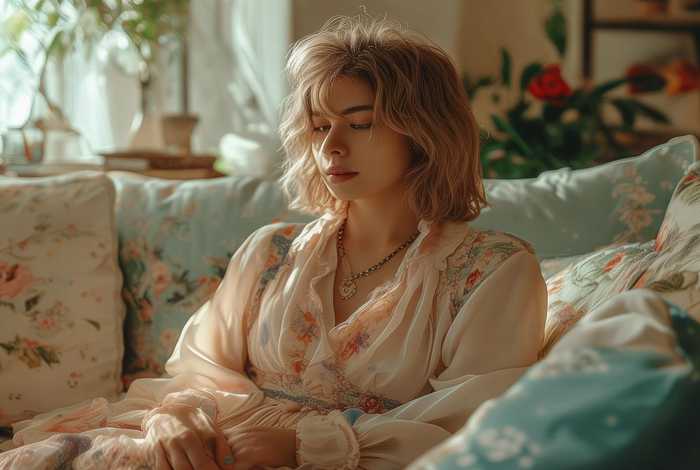 穿女装生活两年；常年穿女装生活