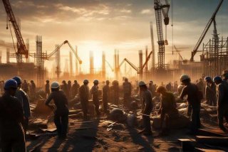 忙碌的生活很充实的说说工地；工地忙碌的生活很充实的说说工地