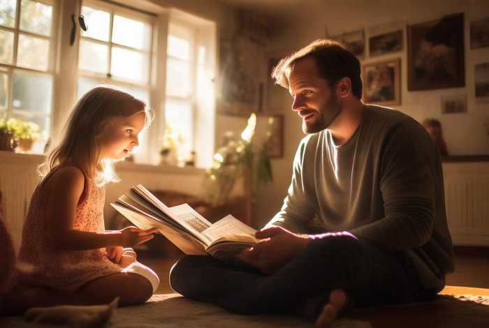 父女日常生活（父女日常生活图片）