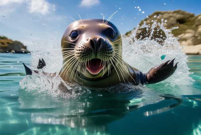 海豹拍肚皮 海豹拍肚皮动图 海豹拍肚皮 海豹拍肚皮动图