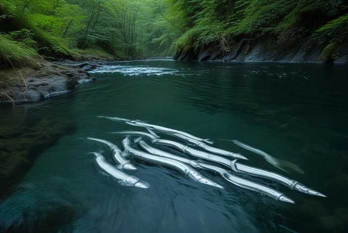 鳗鱼生活在哪里面、鳗鱼生活在哪里面啊