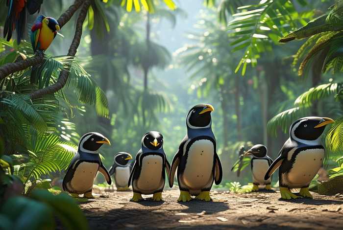 关于生活在热带雨林的企鹅的作文 - 关于生活在热带雨林的企鹅的作文怎么写