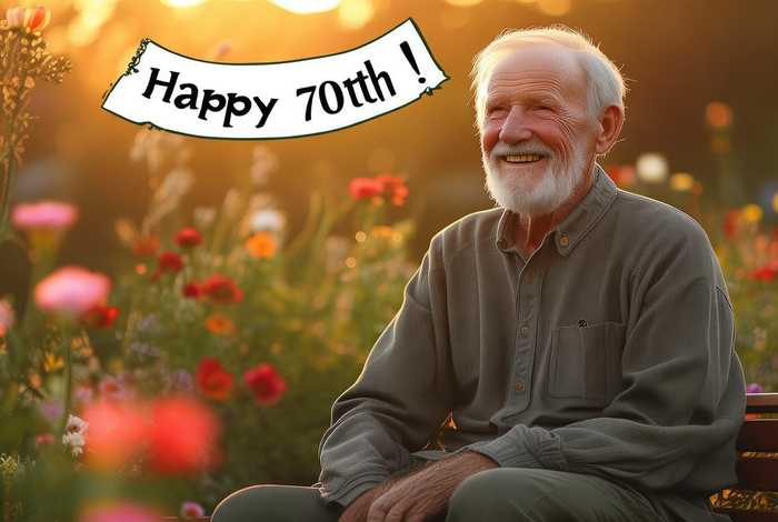 70岁生日祝福语八个字，70岁生日祝福语八个字简短