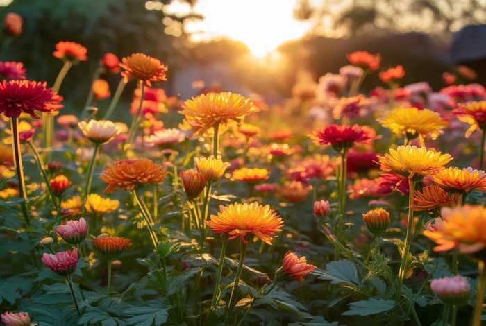 菊花生活环境描写；菊花生活环境描写的句子