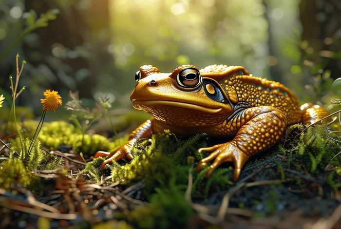 金蟾蜍生活在哪里；金蟾在地里生长几年