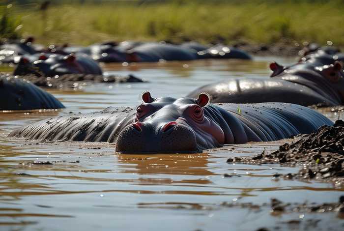 河马生活在粪池里不会腐烂吗 河马生活在粪池里不会腐烂吗为什么 河马生活在粪池里不会腐烂吗 河马生活在粪池里不会腐烂吗为什么