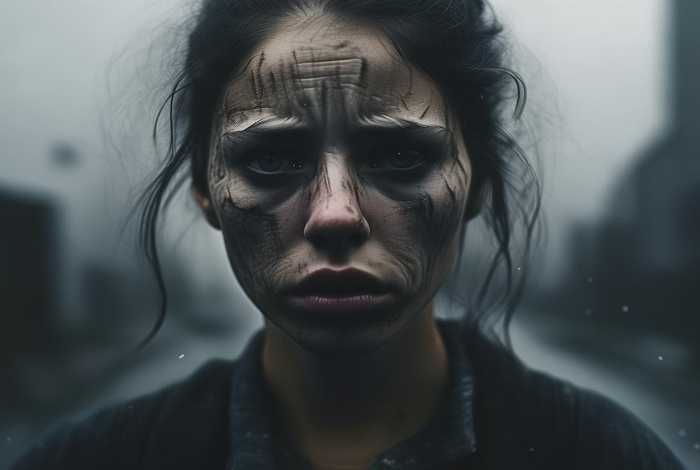 被生活压迫的图片女、被生活压迫的图片女生头像