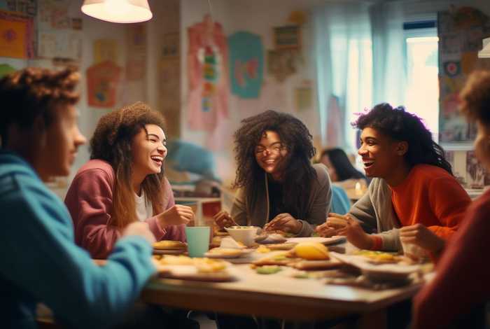 和谐宿舍生活英语作文(120字左右)、和谐宿舍生活的英语作文120