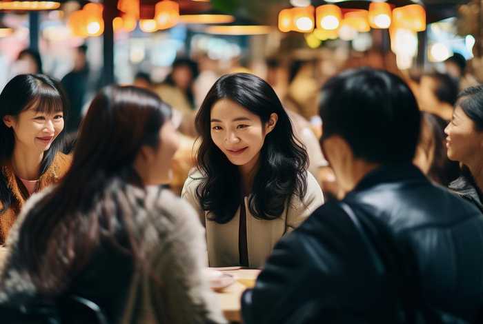 韩国女人社交生活状态，韩国女人社交生活状态视频